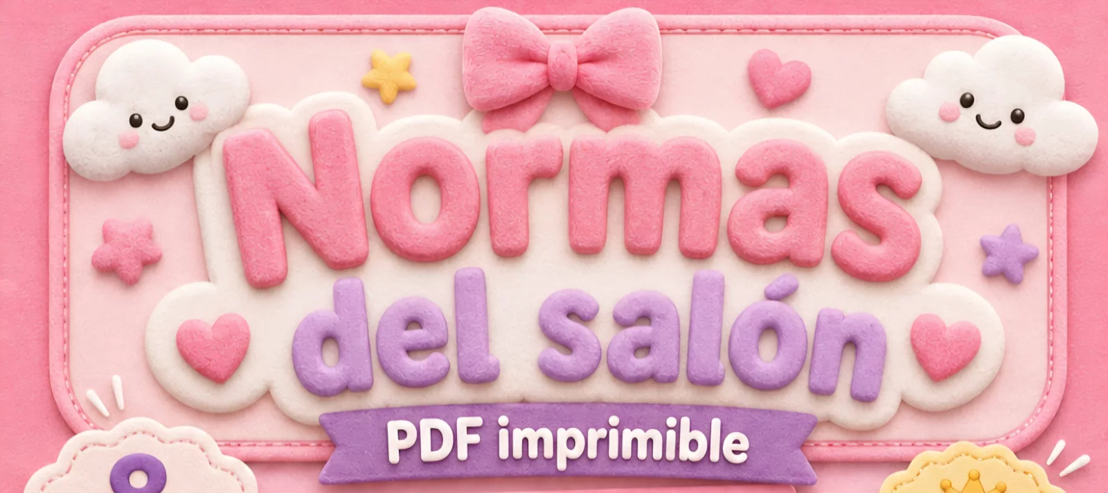 Normas básicas para el salón de clases: guía visual para docentes