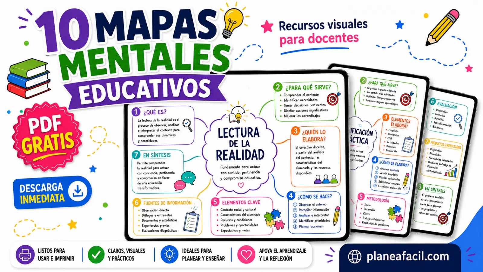 Conceptos clave para la docencia: diagnóstico, planeación y evaluación