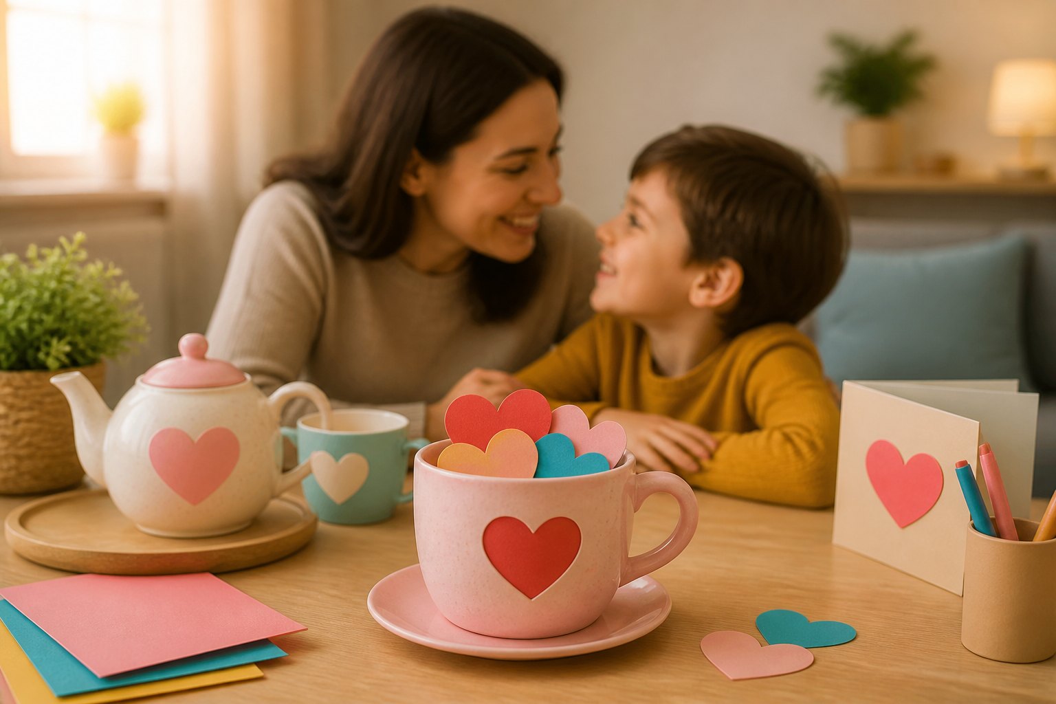 Un té lleno de amor para fortalecer el vínculo familiar