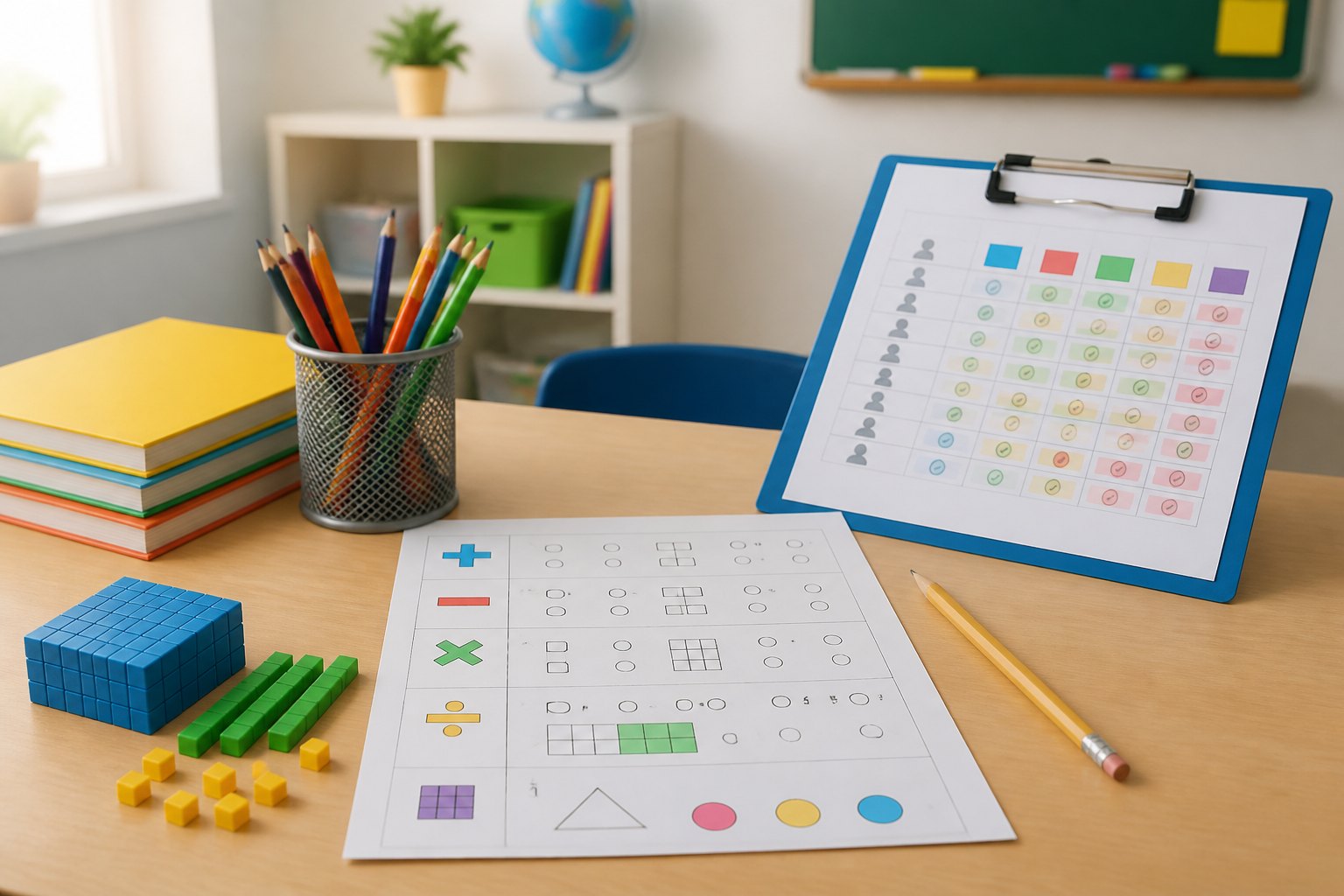 Cómo aplicar un examen diagnóstico de matemáticas para cuarto de primaria